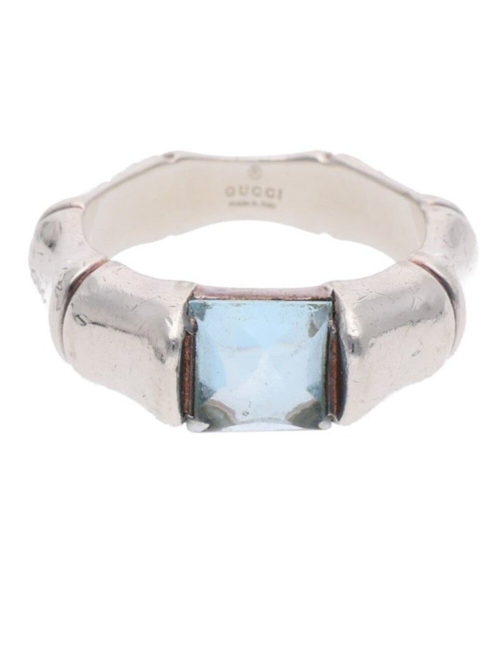 Gucci Bamboo Silver Ring